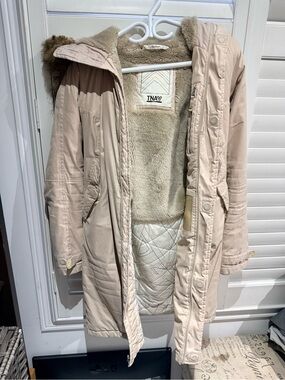 TNA Women's Light Beige Coat